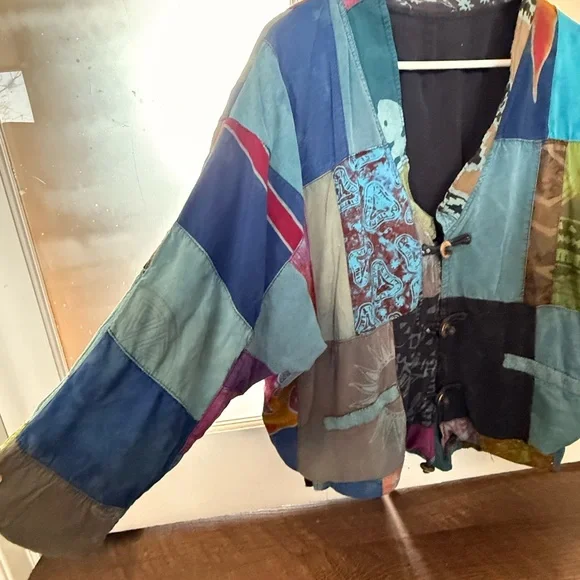 Colorful Patchwork Jacket - Picture 2 of 7